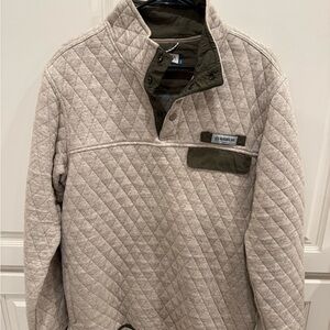 Magellan Outdoors Quilted Beige and Olive Jacket
